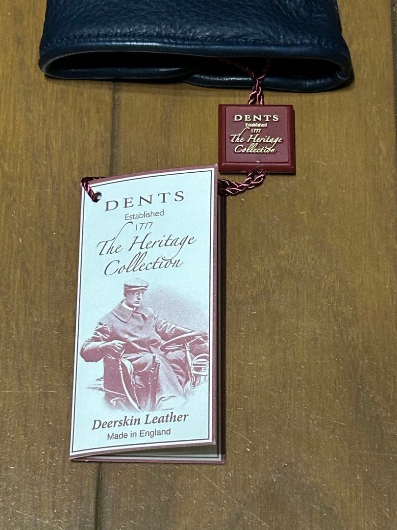 【SONOFRI】DENTS ディアスキングローブ ネイビー レザー手袋