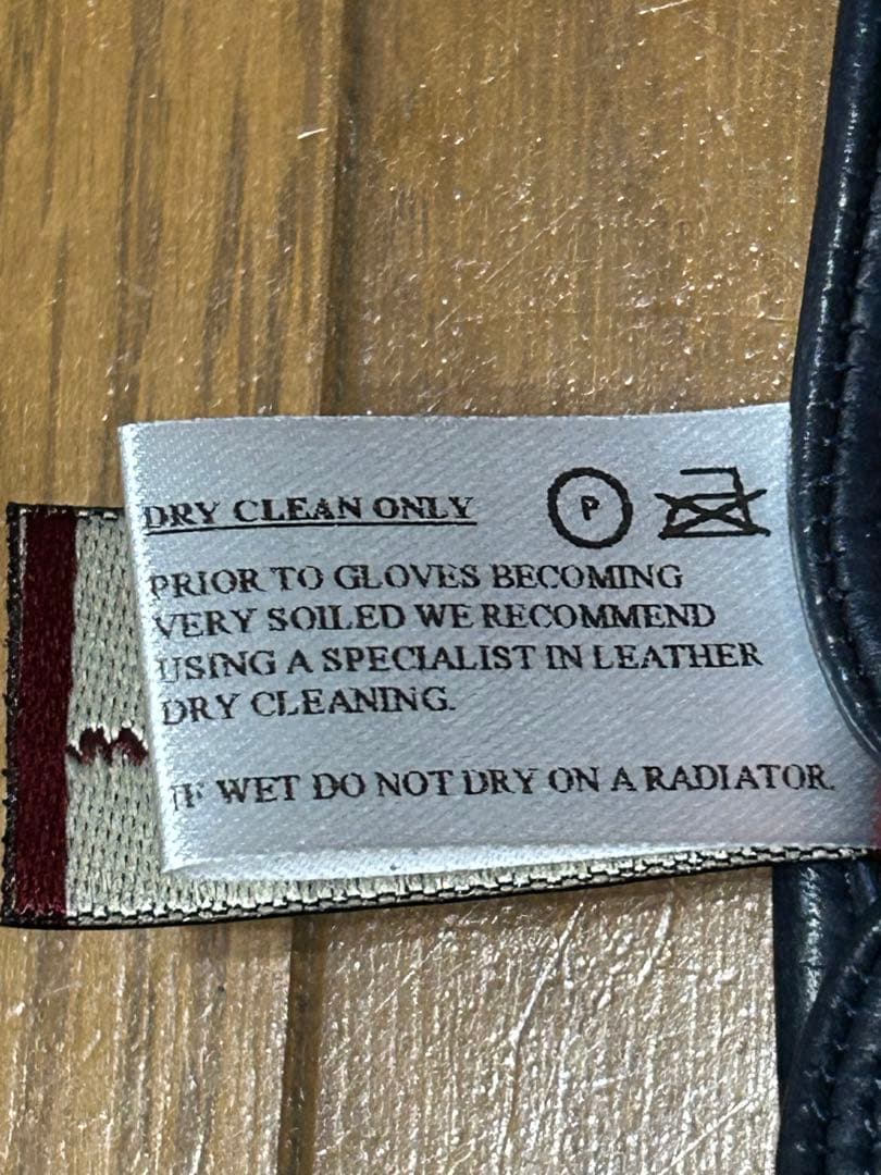 【SONOFRI】DENTS ディアスキングローブ ネイビー レザー手袋