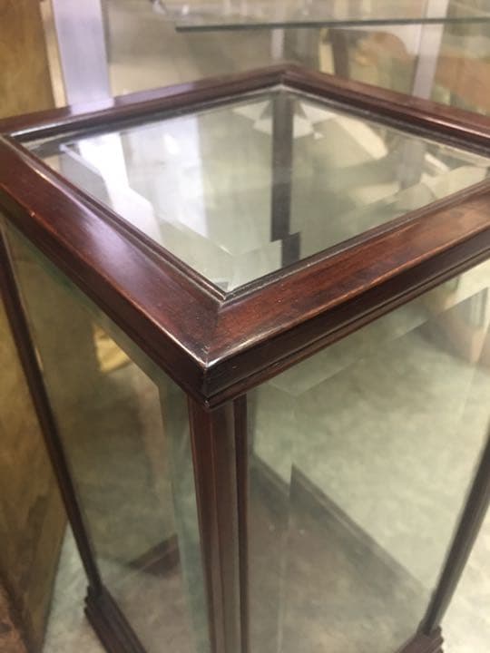 特殊ガラスケース 紫檀ガラスケース