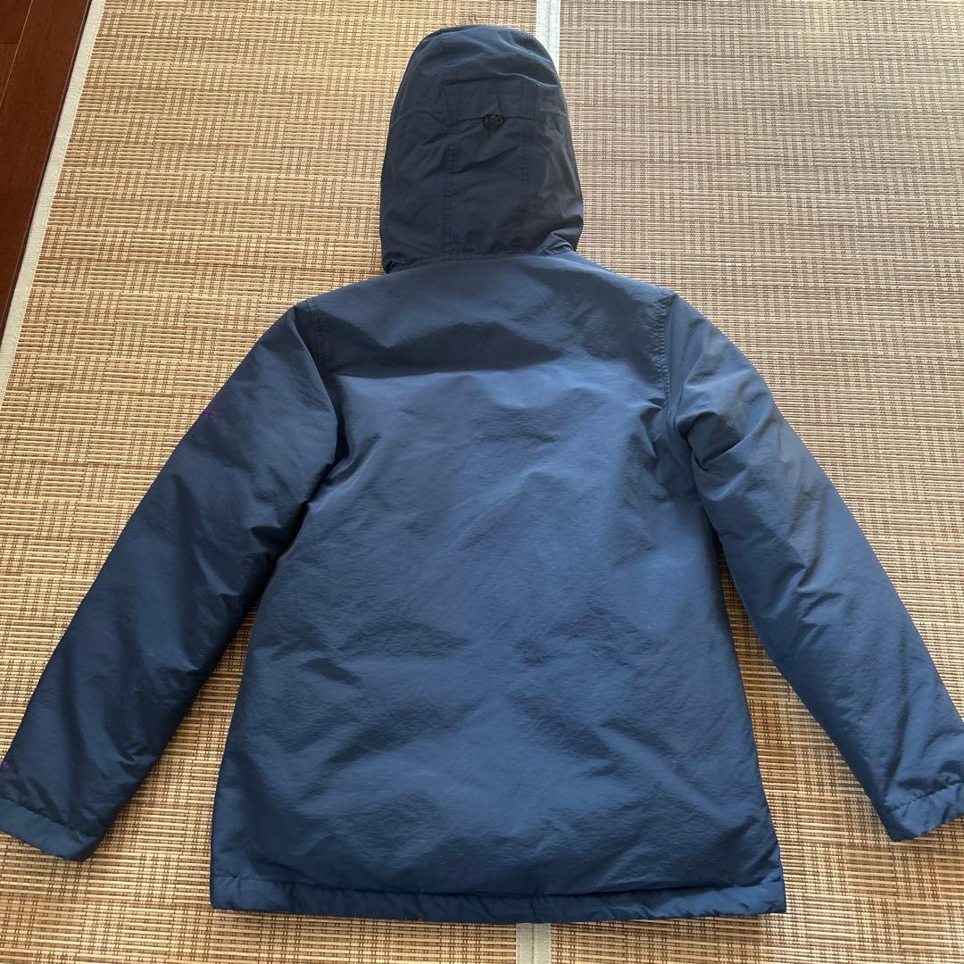 コロンビア ネイビー ダウン ジャケット オムニヒート レディース