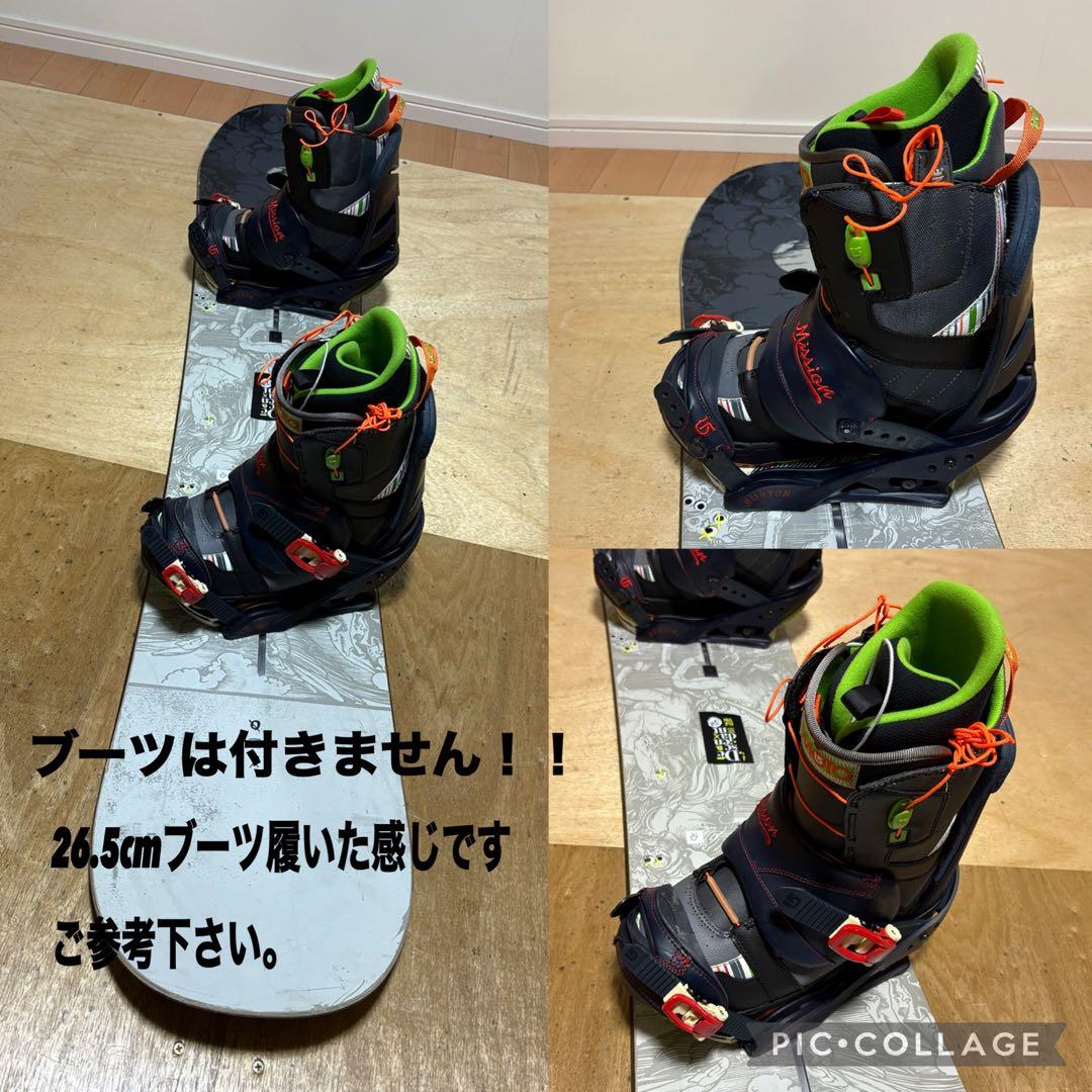 BURTON スノーボード スノボ グラトリ BURTON ビンディング 雪山