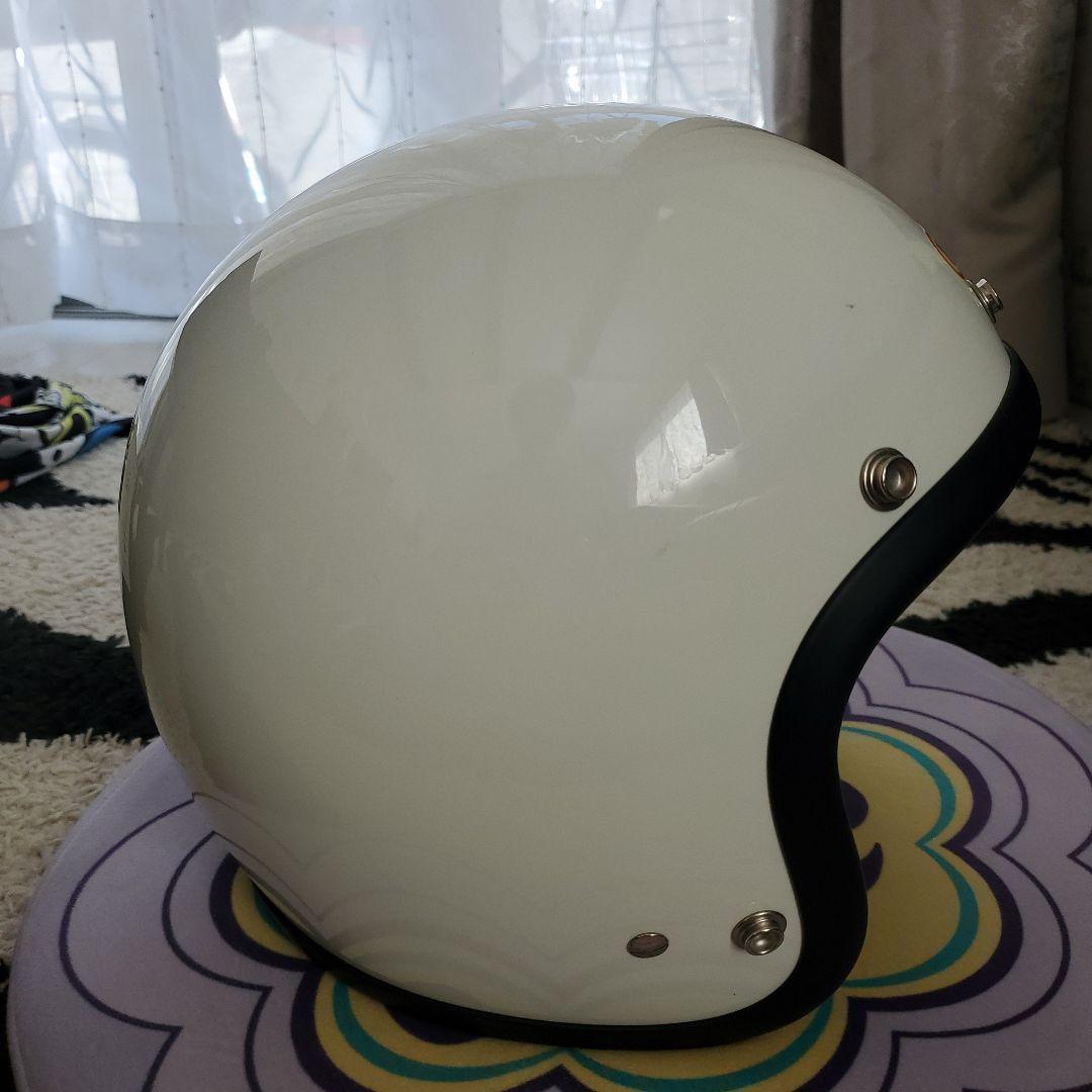 TT&CO. Super Magnumアイボリージェットヘルメット XXL 美品