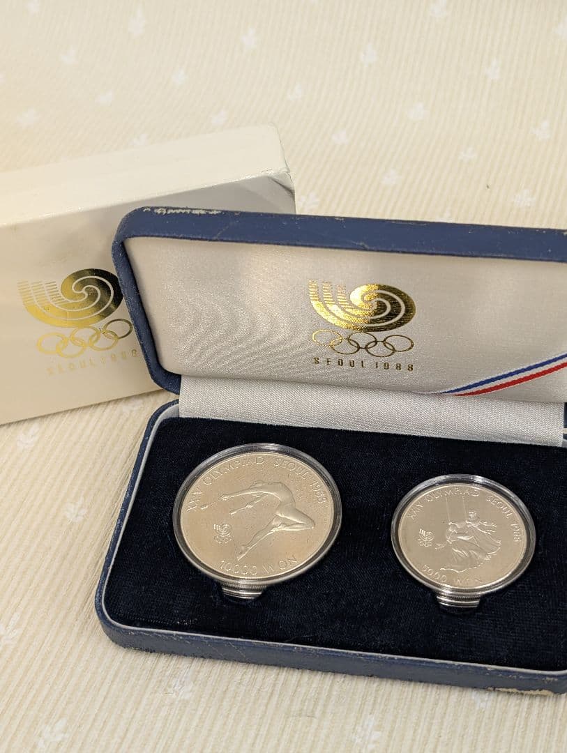 1988年ソウルオリンピック記念銀貨セット SILVER 925