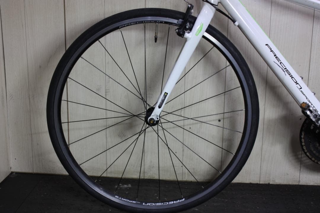 PRECISION SPORT アルミ 24速 430mm クロスバイク 白
