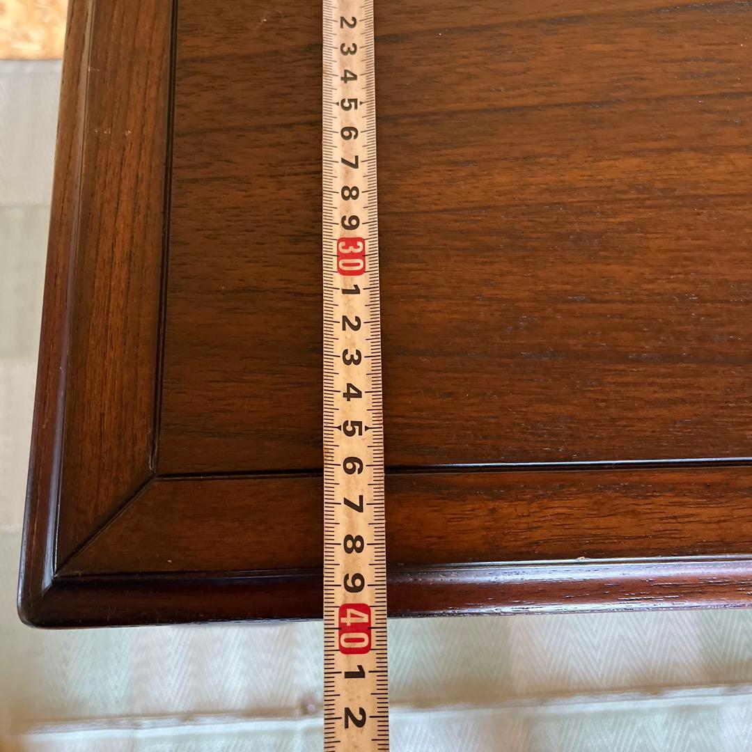 クラシックスタイル木製デスク 3引き出し付き