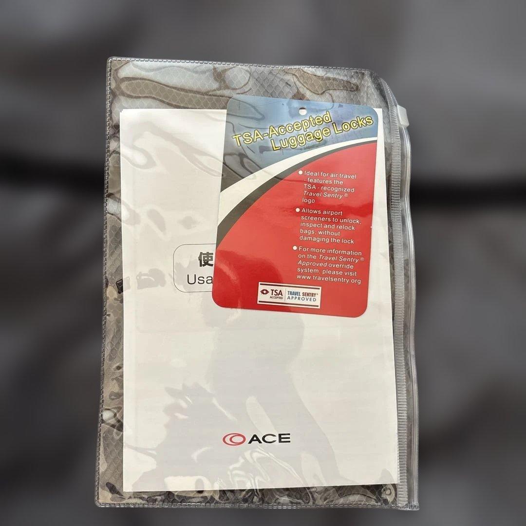 大型スーツケース　ACE RONSON 87-101L 黒