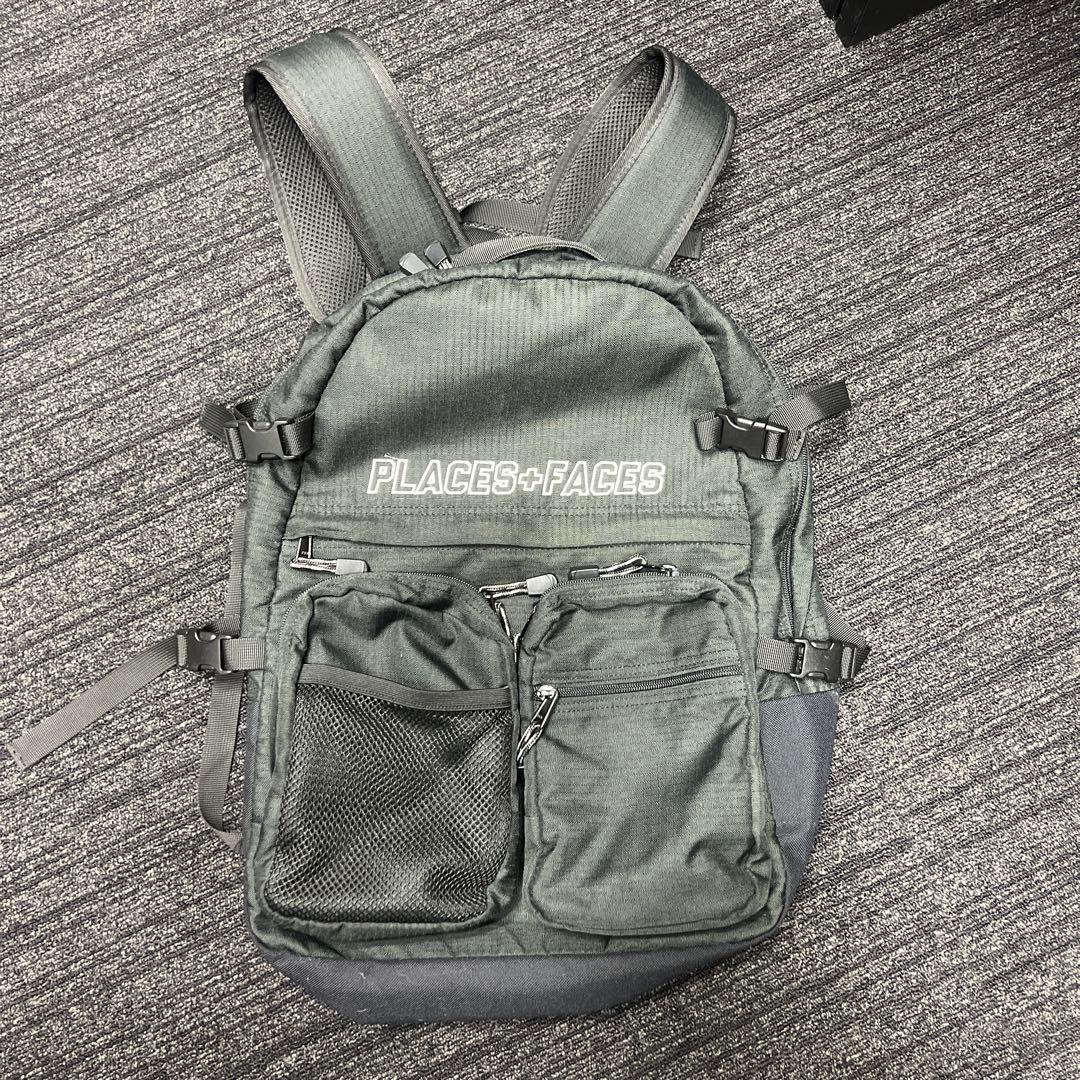 PLACES+FACES / Backpack - Black リュック
