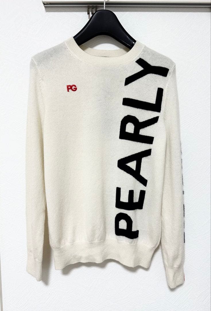 パーリーゲイツ　ランバンスポール　ブリーフィング　カシミヤ　ニット