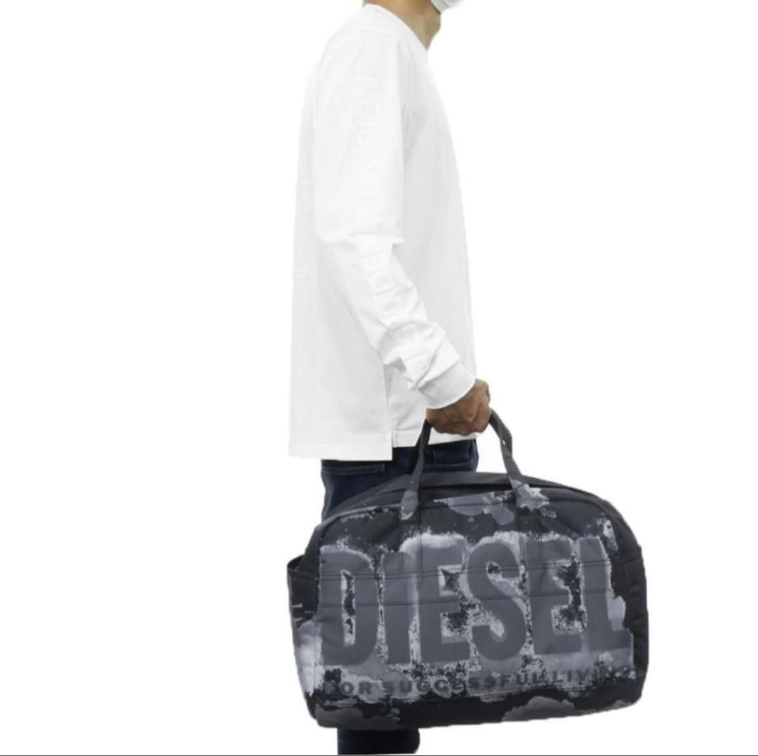 ディーゼル ボストンバッグ RAVE DUFFLE 40L チャコールグレー