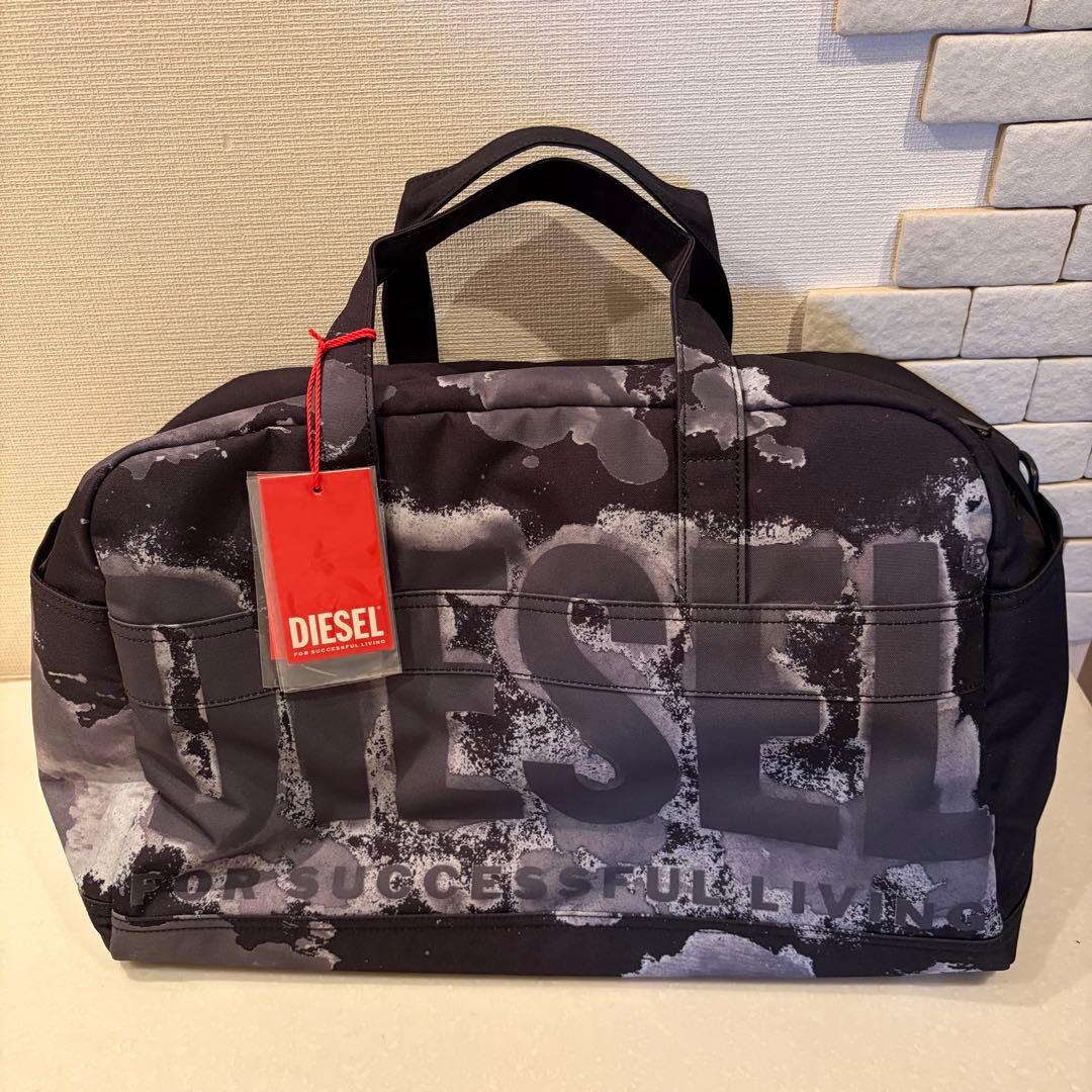 ディーゼル ボストンバッグ RAVE DUFFLE 40L チャコールグレー