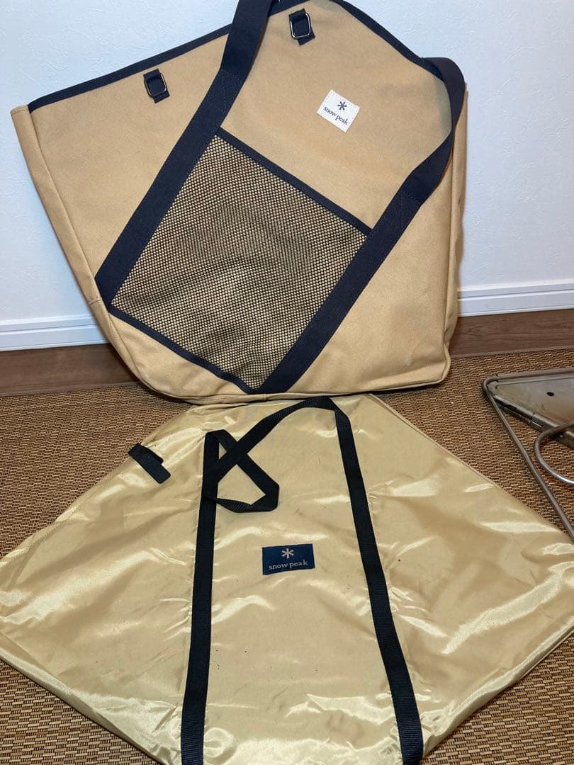 【中古品】スノーピーク　焚き火台L 収納袋セット