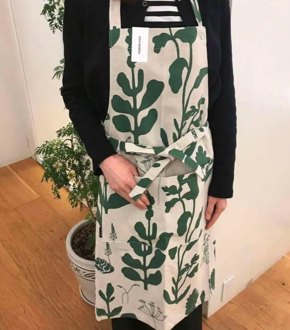 ●新品未使用●マリメッコ　marimekko エプロン　野菜　完売品　廃盤品
