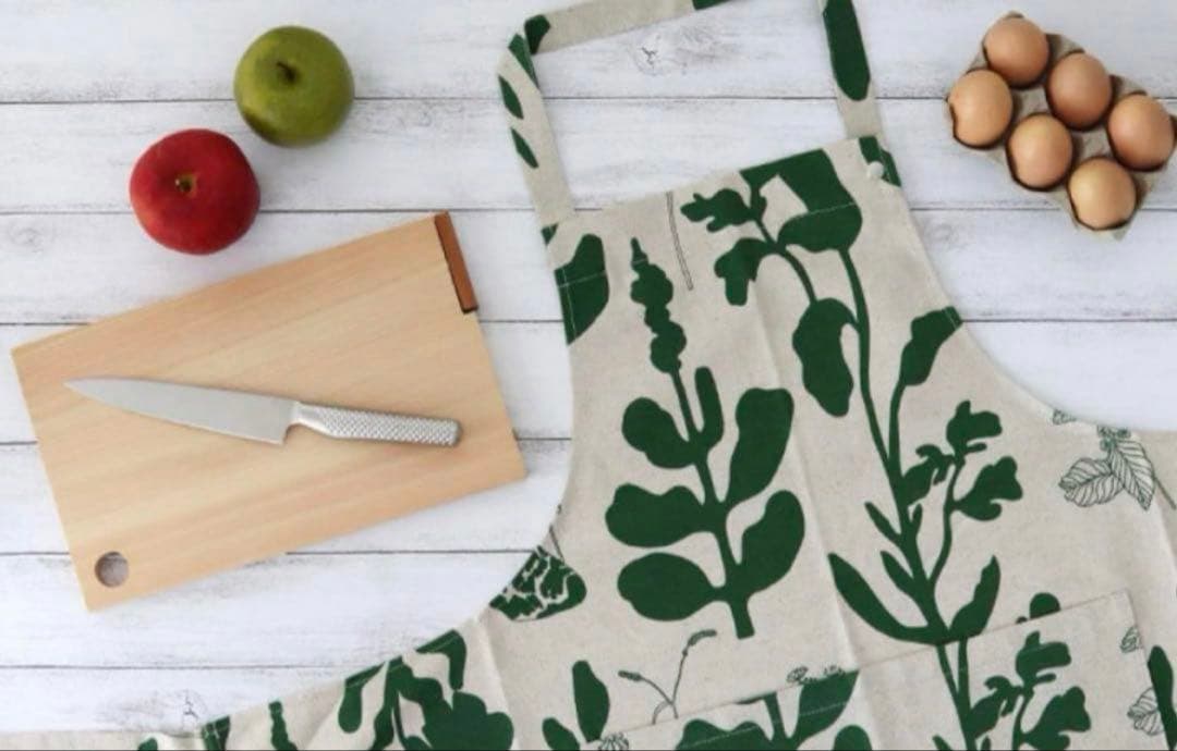 ●新品未使用●マリメッコ　marimekko エプロン　野菜　完売品　廃盤品