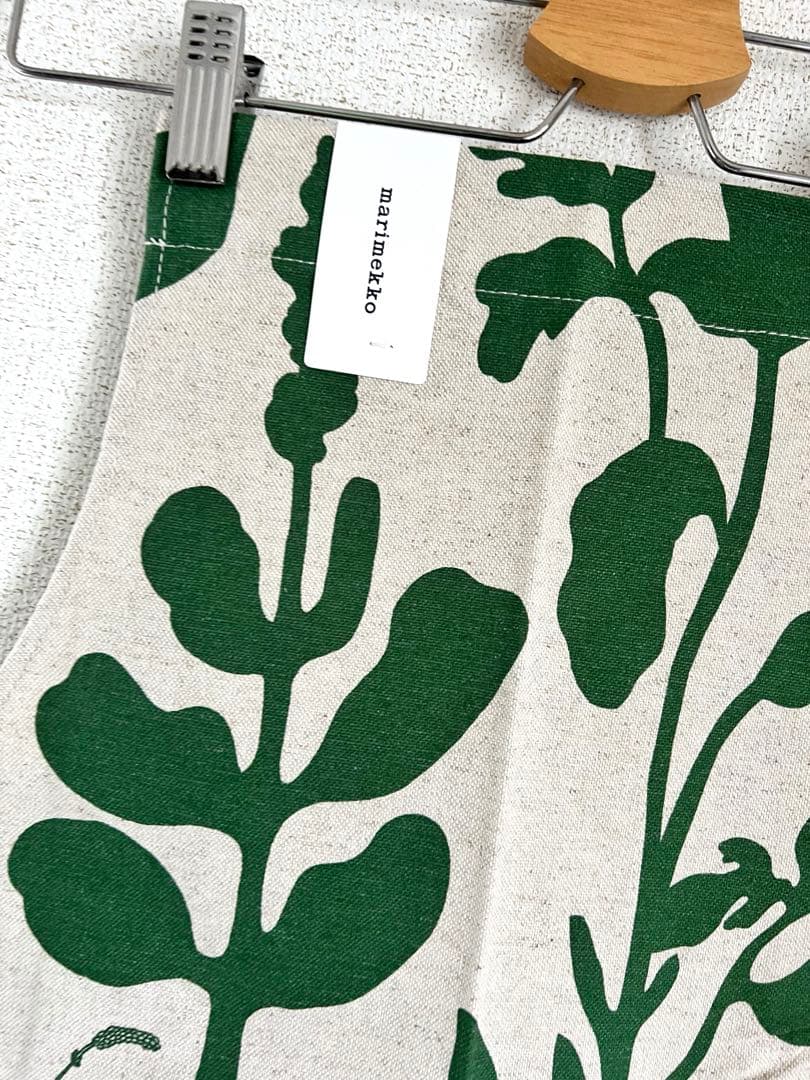 ●新品未使用●マリメッコ　marimekko エプロン　野菜　完売品　廃盤品
