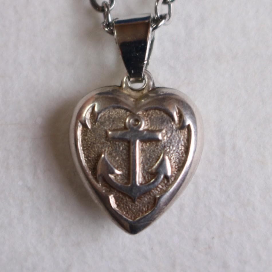 40s　スウィートハートジュエリー　WW2　錨　アンカー　navy　USN