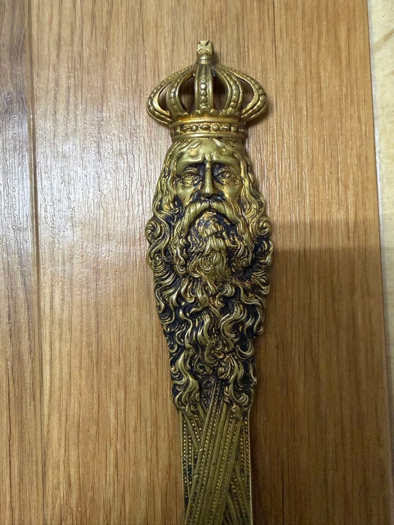 1910年製　アンティークペーパーナイフ　真鍮