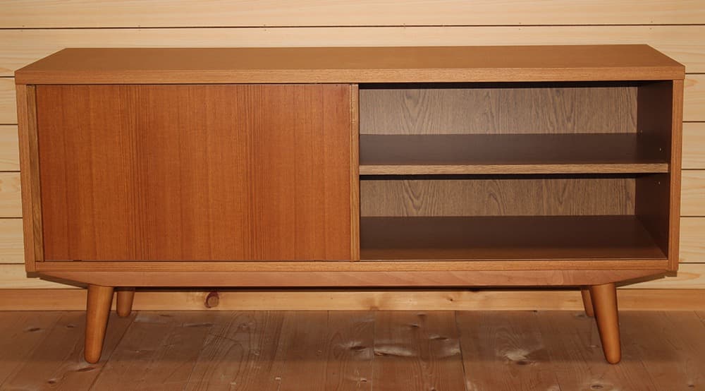 UNICOウニコ TVボードローテーブル/ブラウン