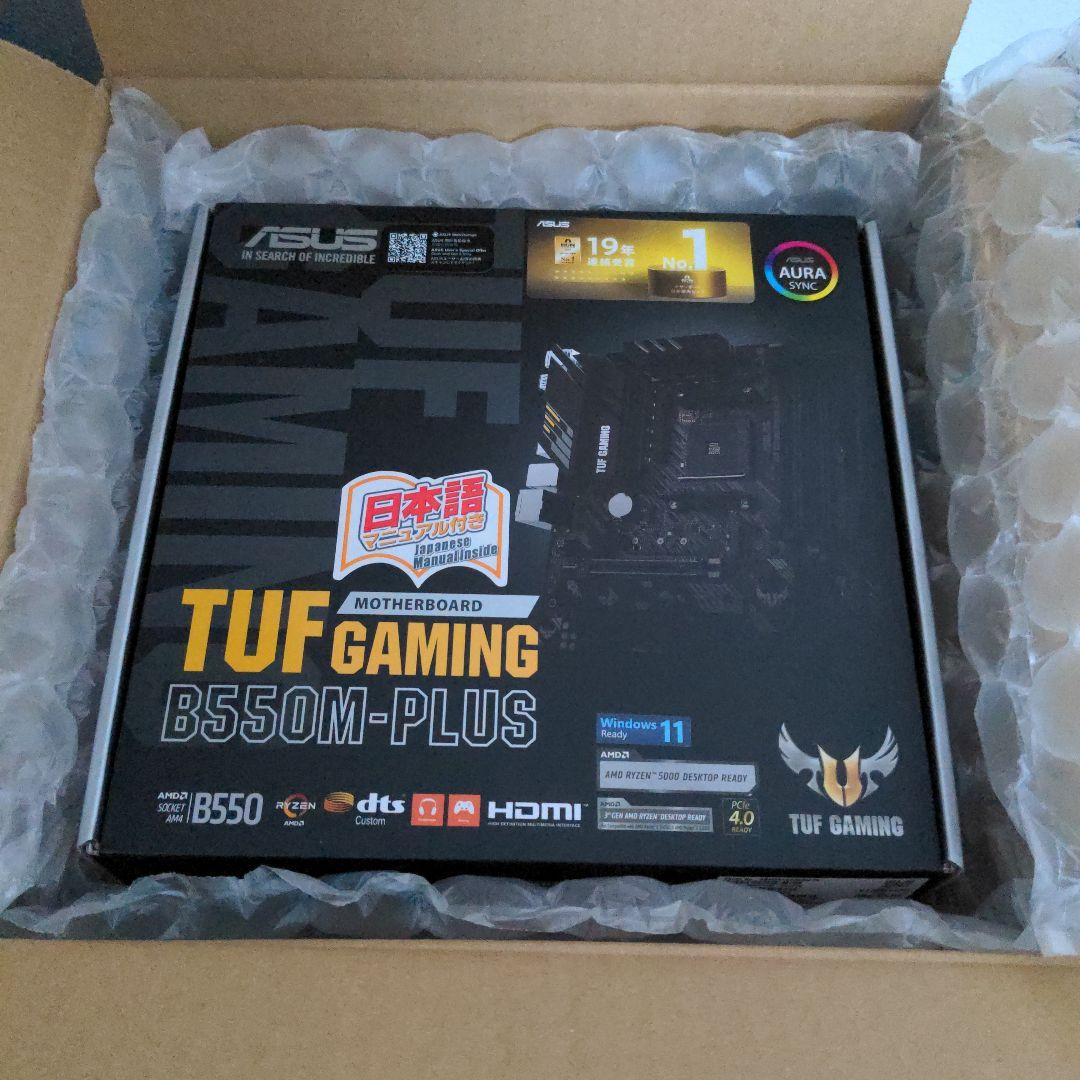 ☆新品・未開封☆ TUF GAMING B550M-PLUS マザーボード