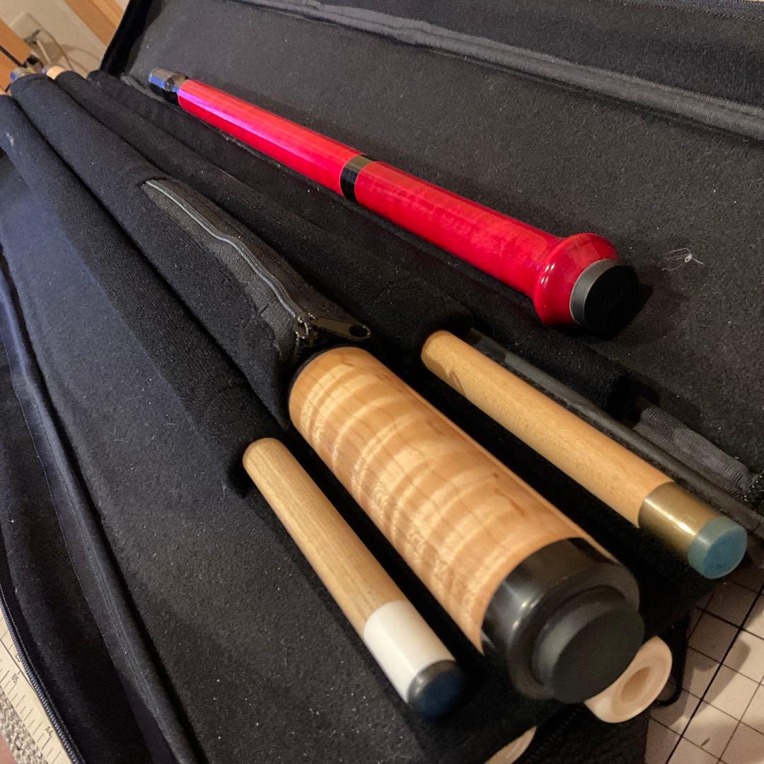 こ*あ様 OLD ADAM 2B4S ソフト キューケース　ビリヤード　アダム