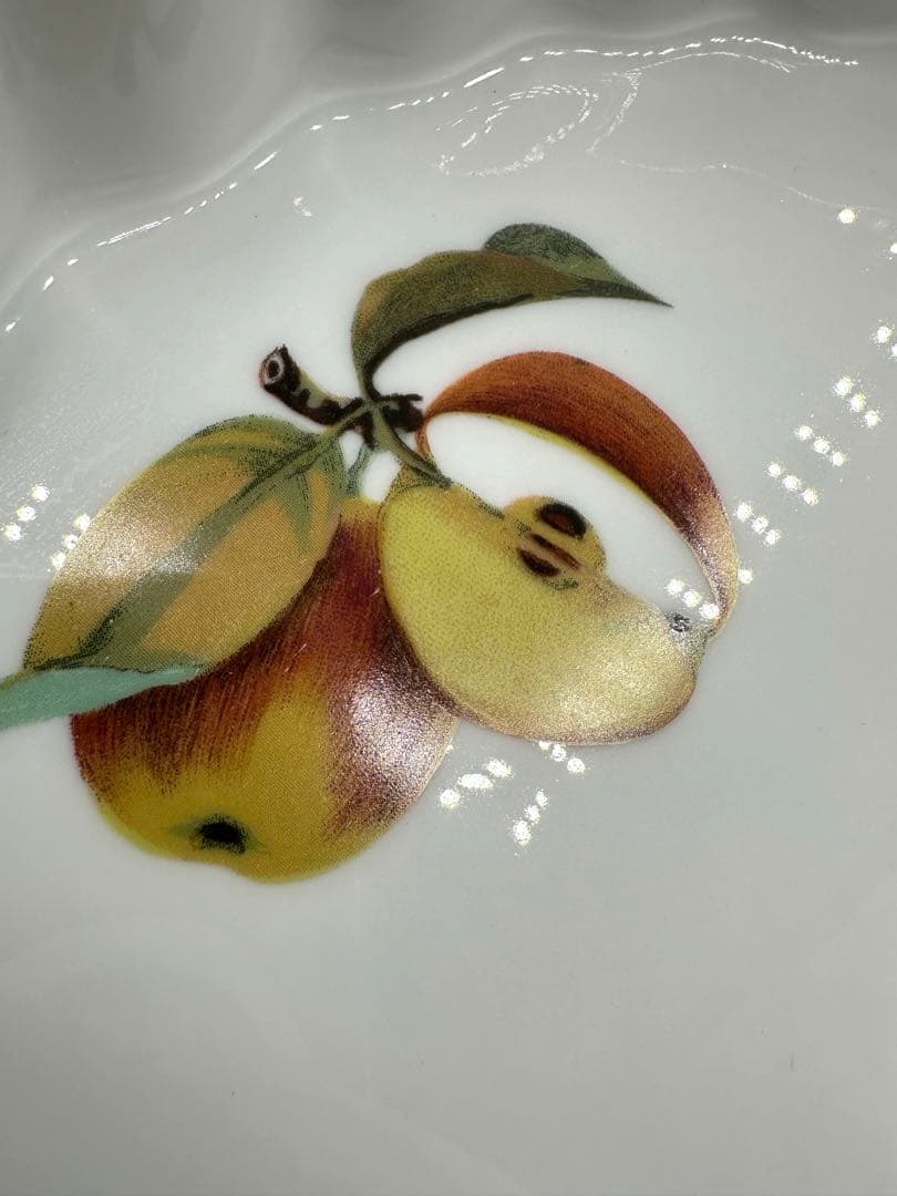 ロイヤルウースター　エベシャム　ゴールドキッシュディッシュ　お皿　大皿