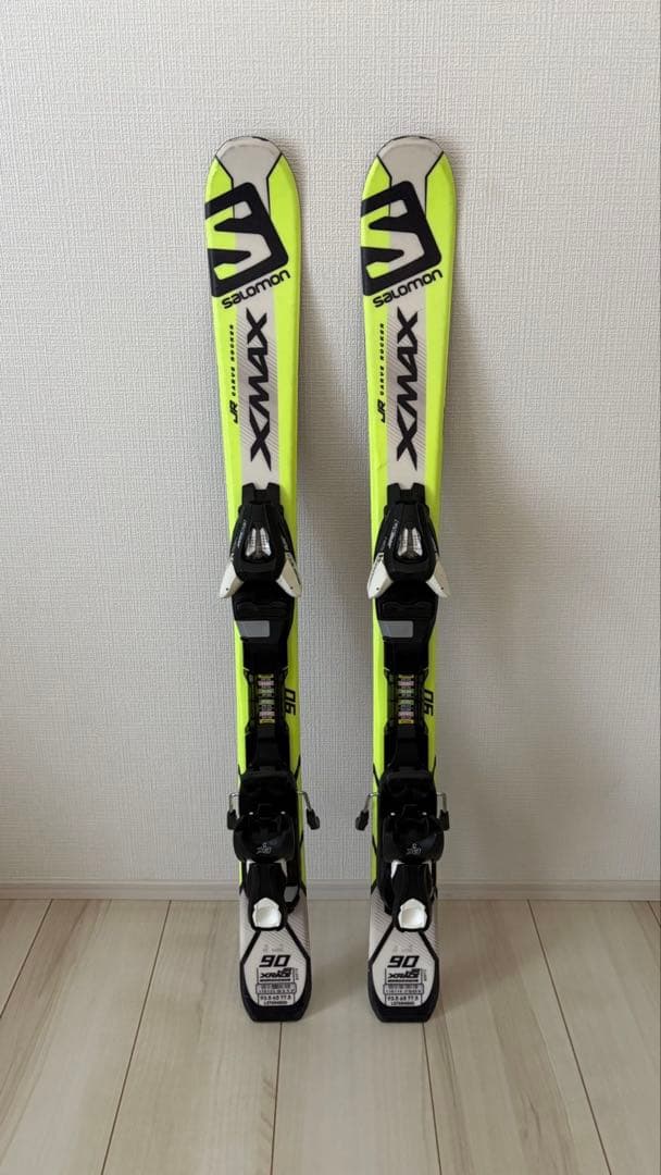 Salomon Xmax スキー板 90cm イエロー/ブラック