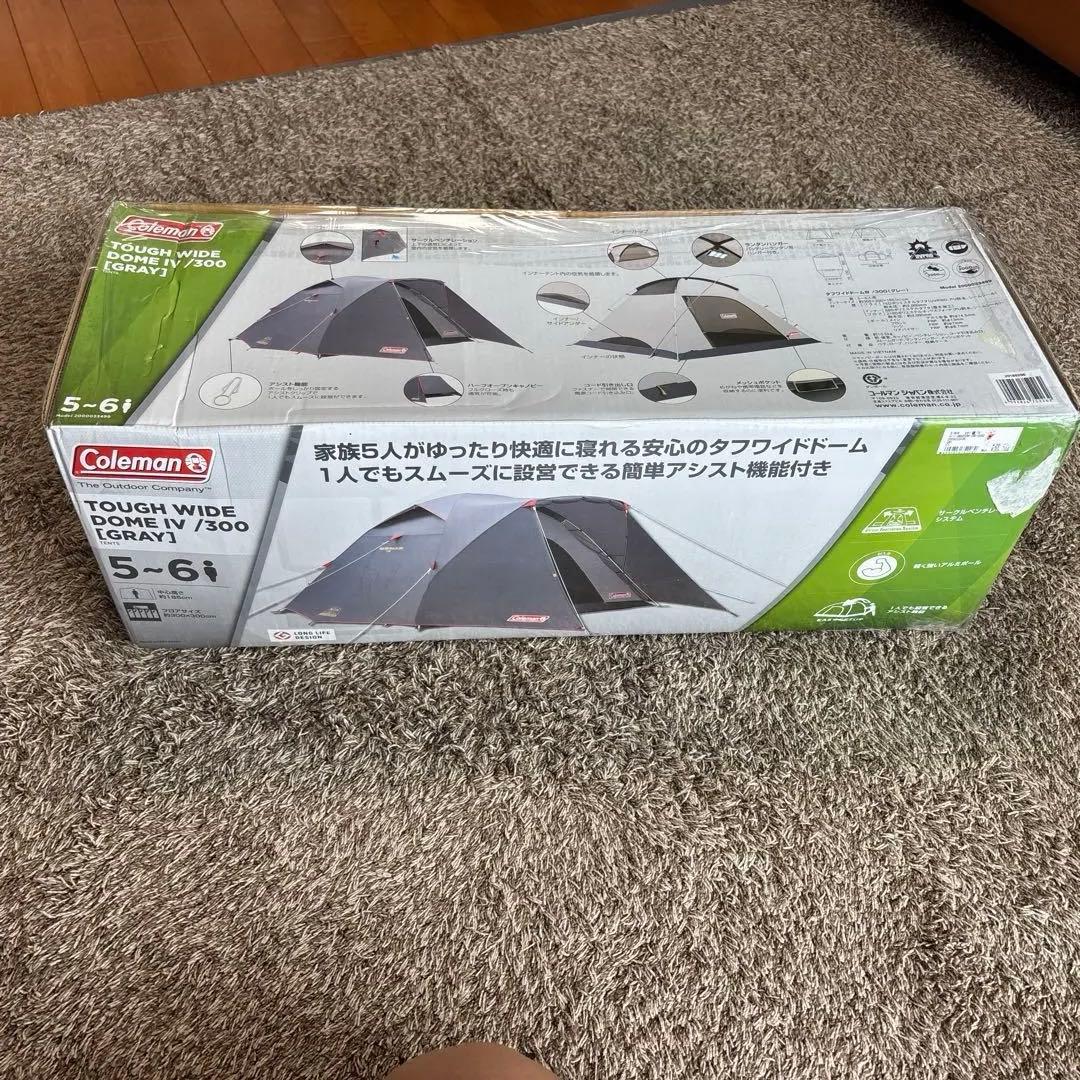 早い者勝ち‼️5-6人コールマンドームテント　未使用品