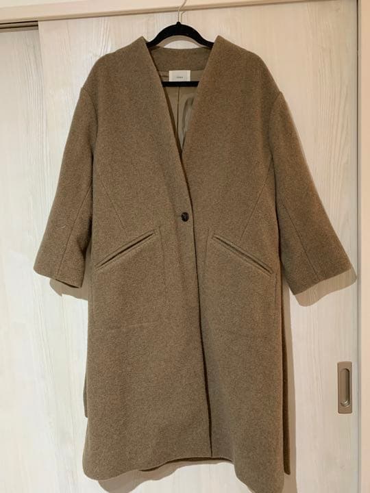 IENA ベルト付き　コート　ブラウン