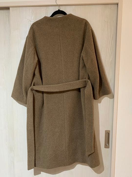 IENA ベルト付き　コート　ブラウン