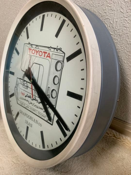 トヨタミシン 掛時計