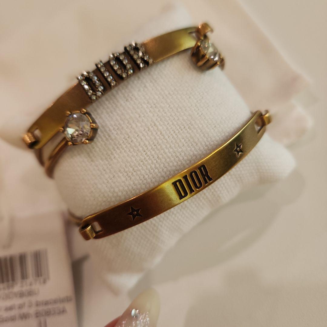 DIOR　ディオール　ブレスレット　３連セット