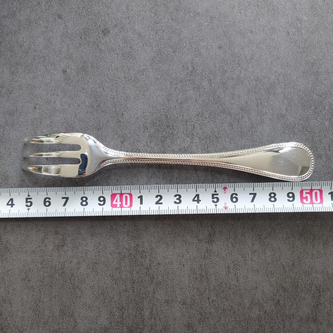 美品 クリストフル パール ケーキフォーク 4点