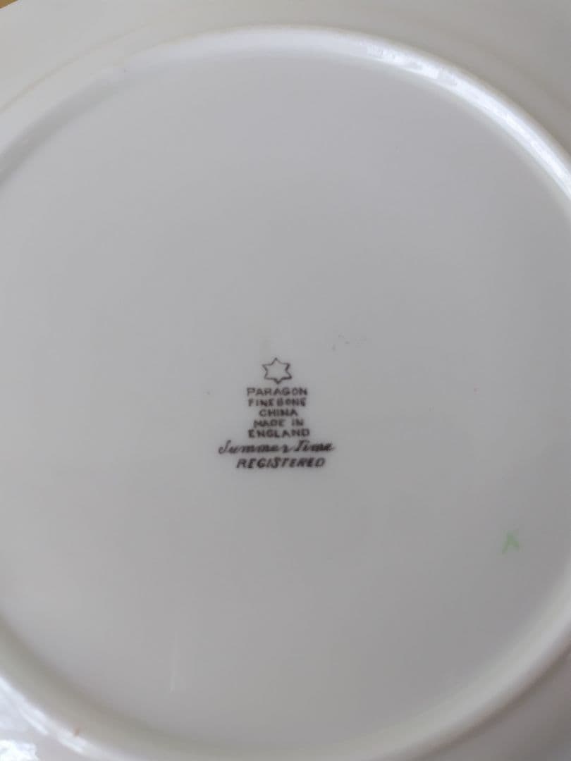 パラゴン　アンティーク　ソーサー2枚