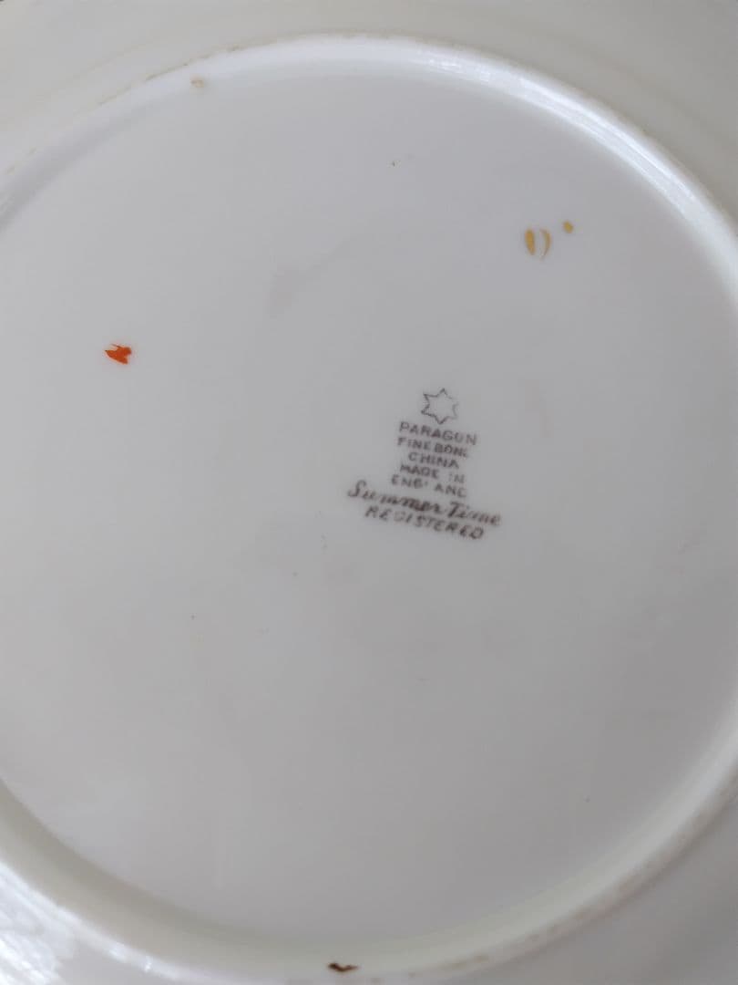 パラゴン　アンティーク　ソーサー2枚