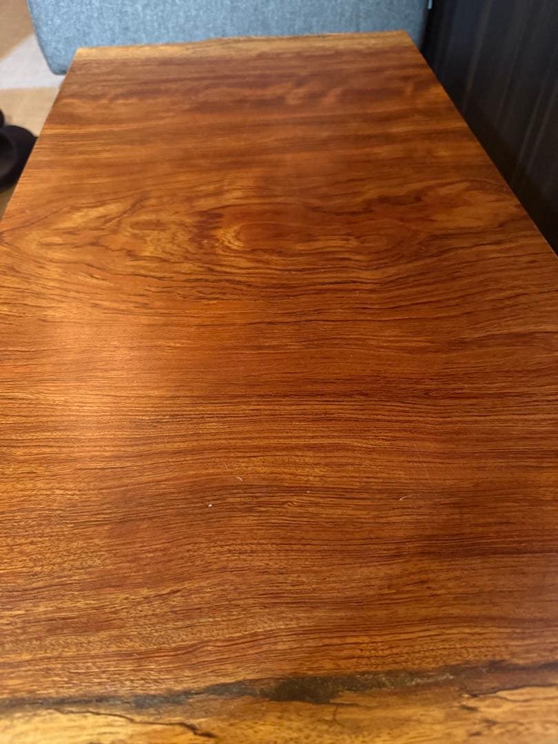 ブビンガ 1枚板 コーヒーテーブル