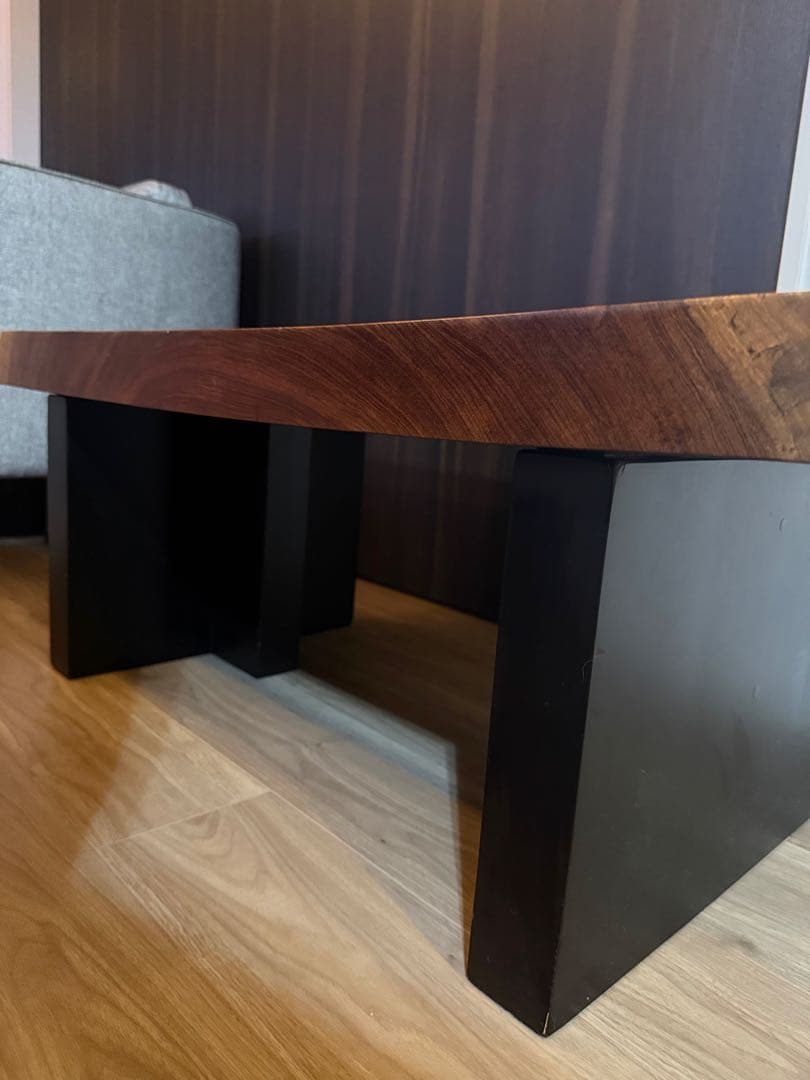 ブビンガ 1枚板 コーヒーテーブル