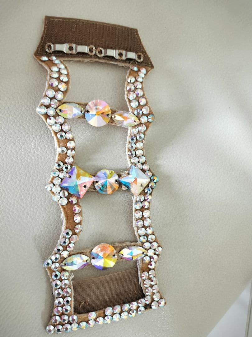 社交ダンス　サーモンピンクスタンダードドレス☆