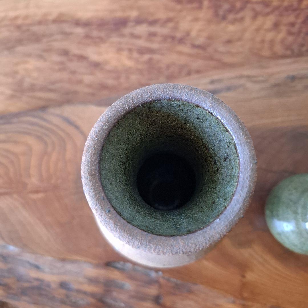 壺　つぼ　一輪挿し　親子壺