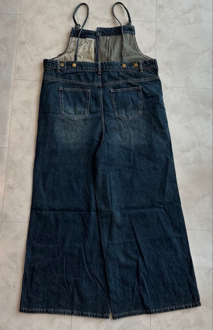 RADIATE　オーバーダイデニムオーバーオール　新品タグ付き　ネイビー