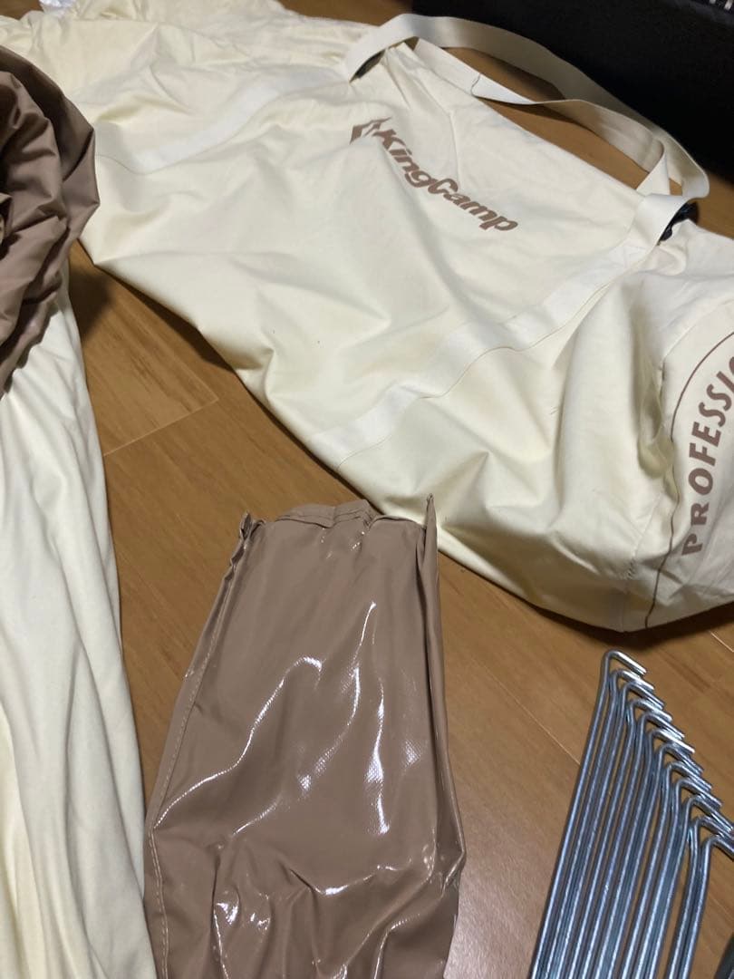 ✨未使用❗️✨【KingCamp 】ベル型テント♪4m 設営用品 キャンプ