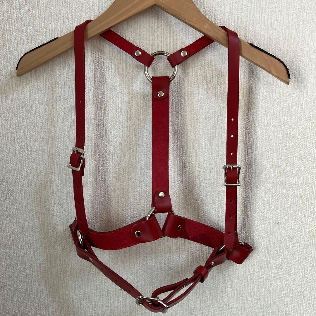 川久保怜着用　コムデギャルソンガールZANA BAYNE レザーハーネス