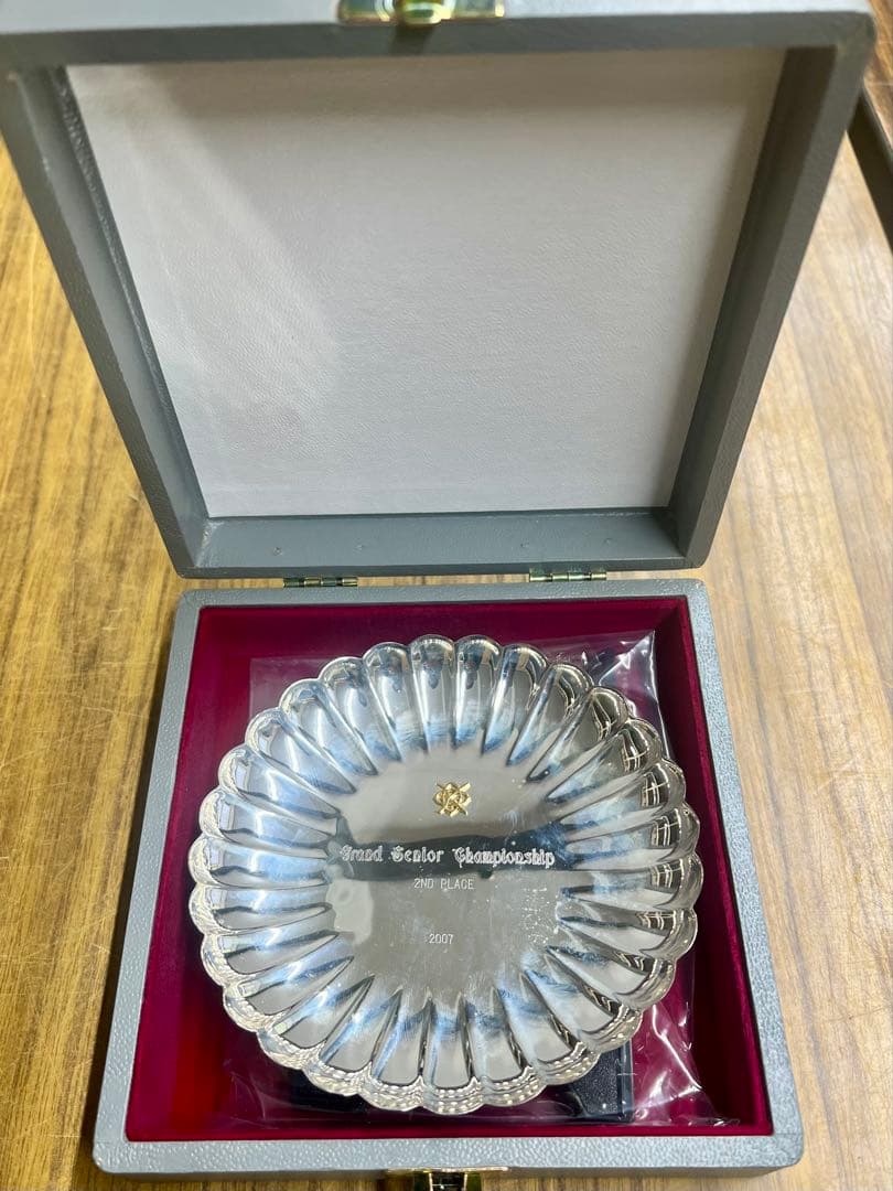 銀杯　皿　84g SILVER970