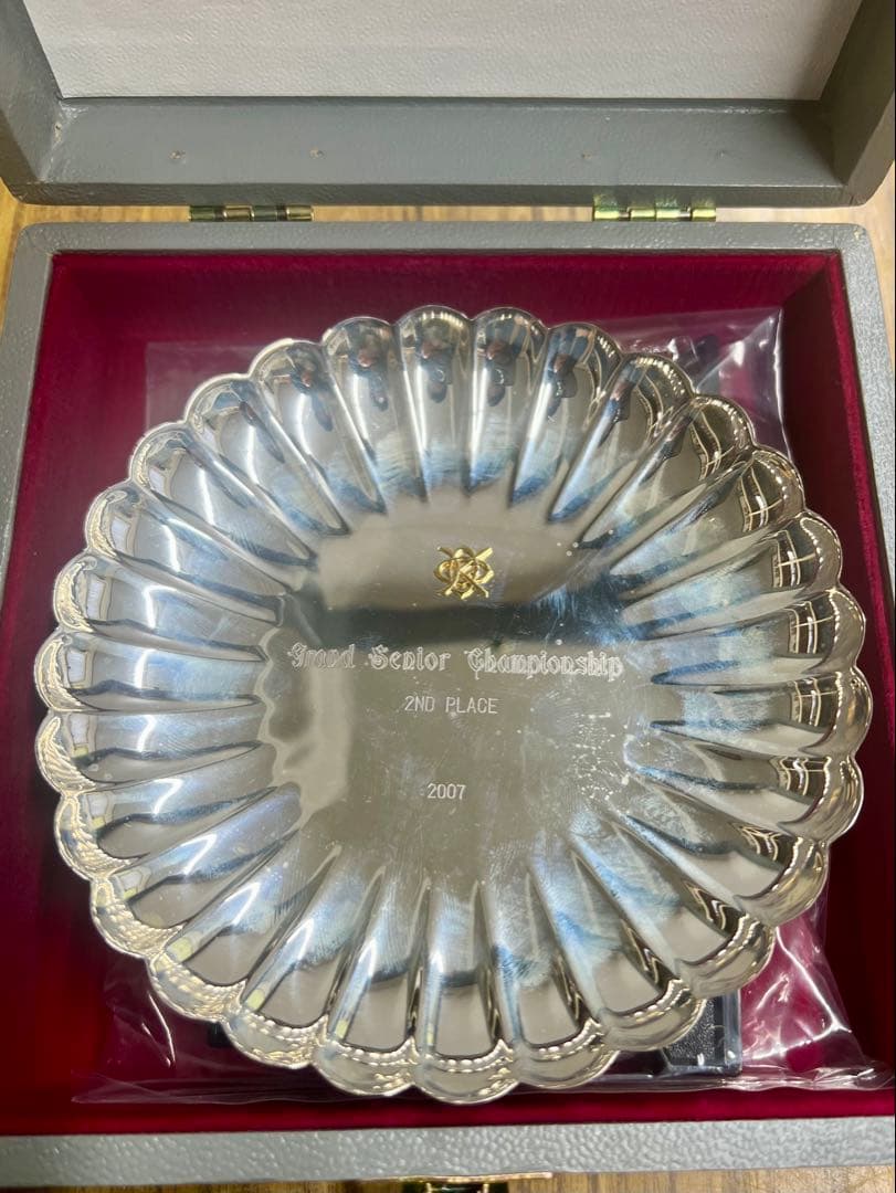 銀杯　皿　84g SILVER970