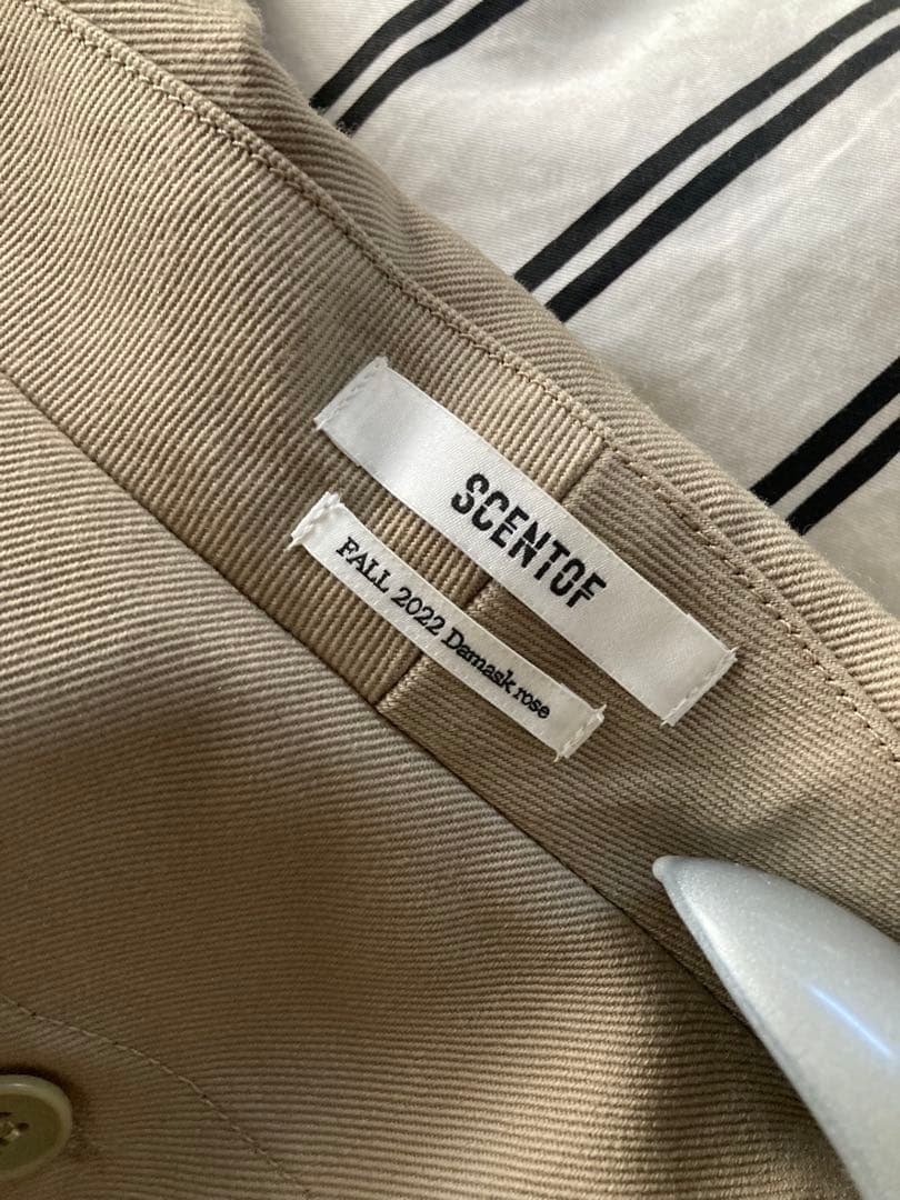 ap studio SCENTOFギャバジンステンカラーコート ライナー付き