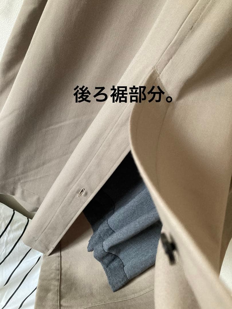 ap studio SCENTOFギャバジンステンカラーコート ライナー付き