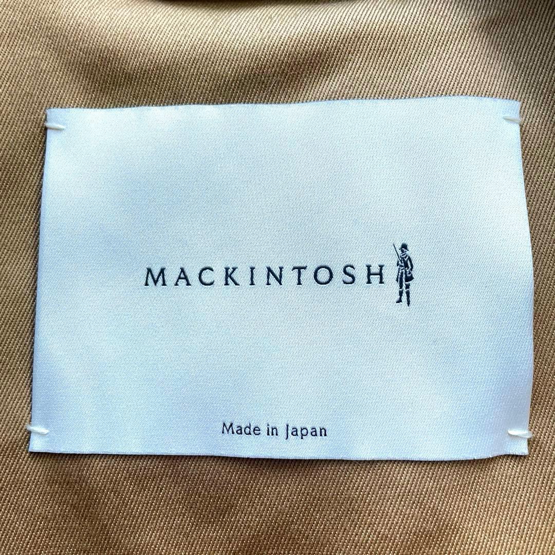 【美品】MACKINTOSH ベージュ トレンチコート ステンカラーコート
