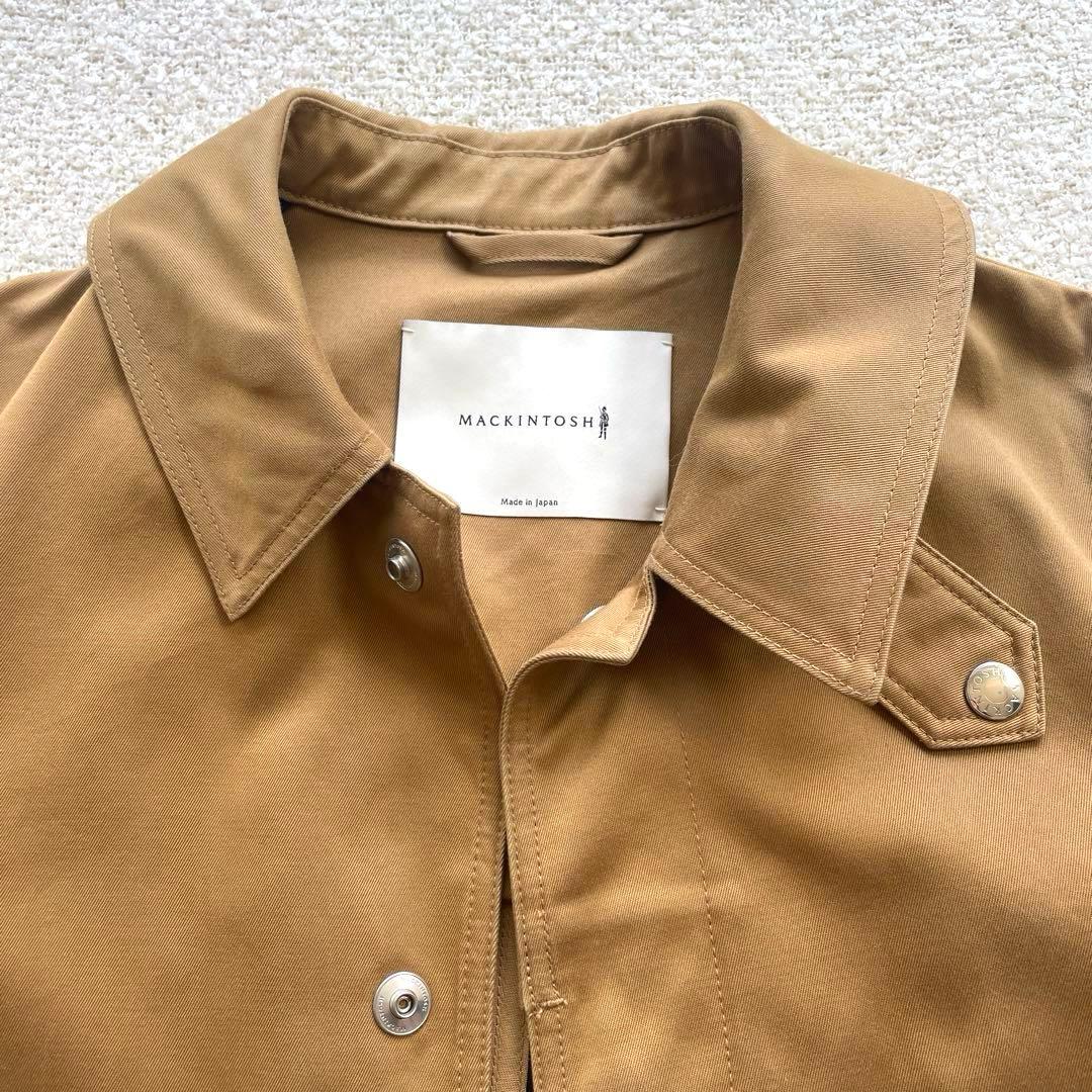 【美品】MACKINTOSH ベージュ トレンチコート ステンカラーコート