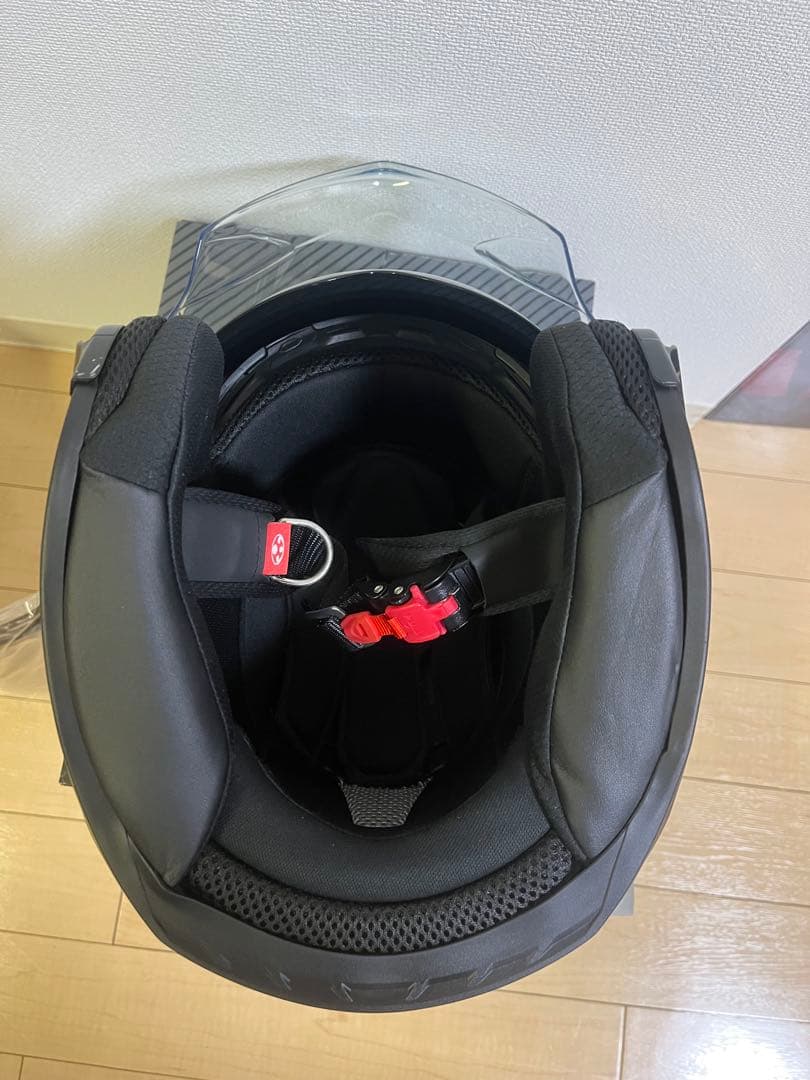 Kabuto EXCEED 2 CYBER XL/XXL フラットブラックレッド