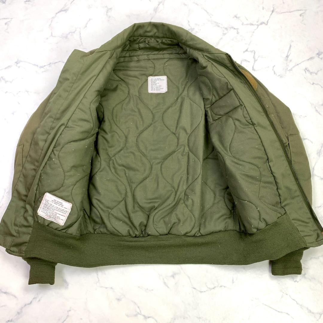 80s 米軍実物 アラミド CVC タンカース ジャケット M-L　D731