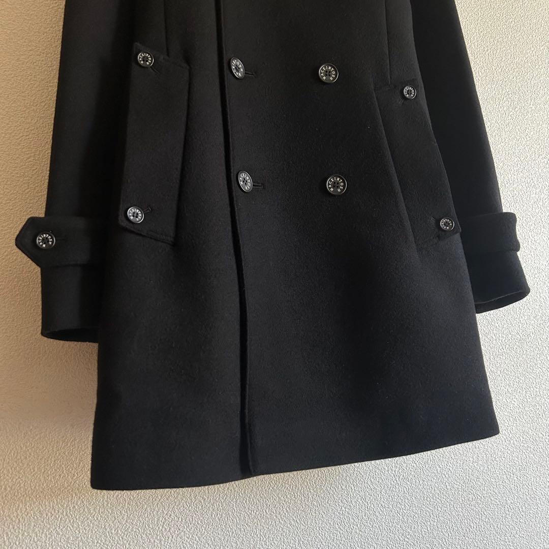 MACKINTOSH マッキントッシュ ステンカラーコート ダブルブレスト 黒