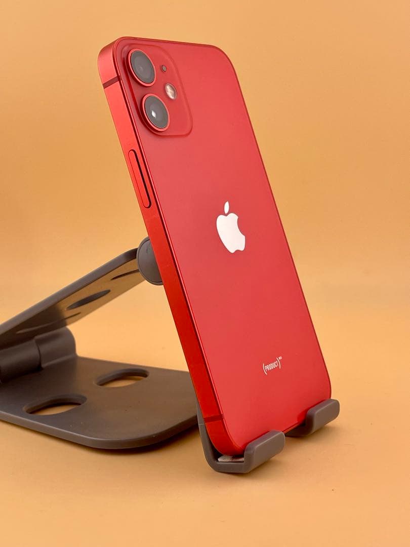 iPhone 12mini 128GB レッド　SIMフリーバッテリー100%